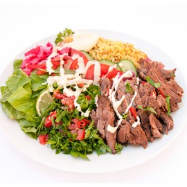 Beef Shawarma Platter